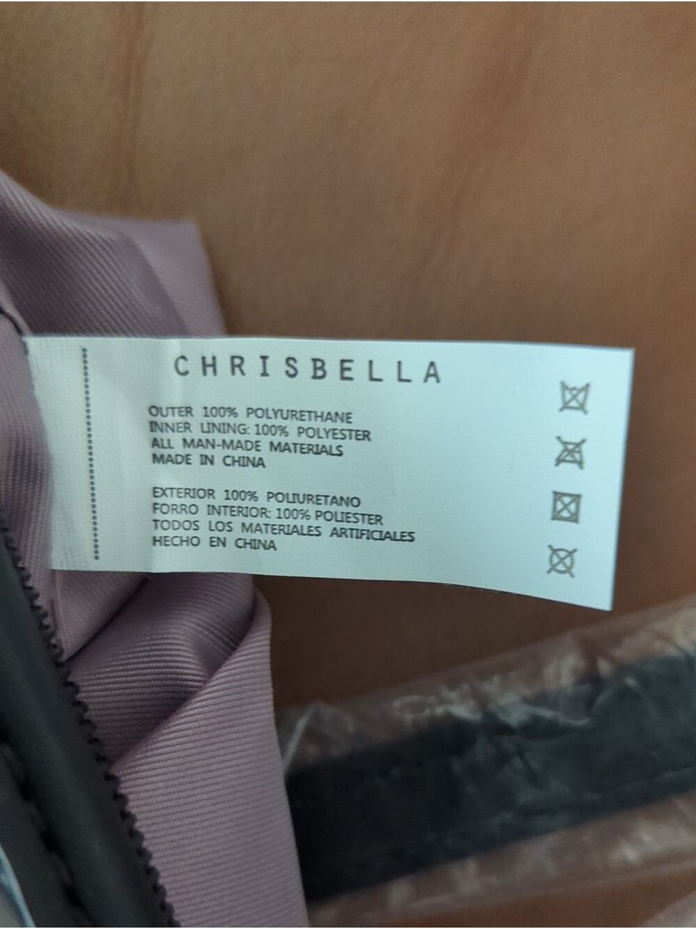 ChrisBella Woven Faux Leather Tote Bag in Black and Gray Shades - Picture 11 of 14